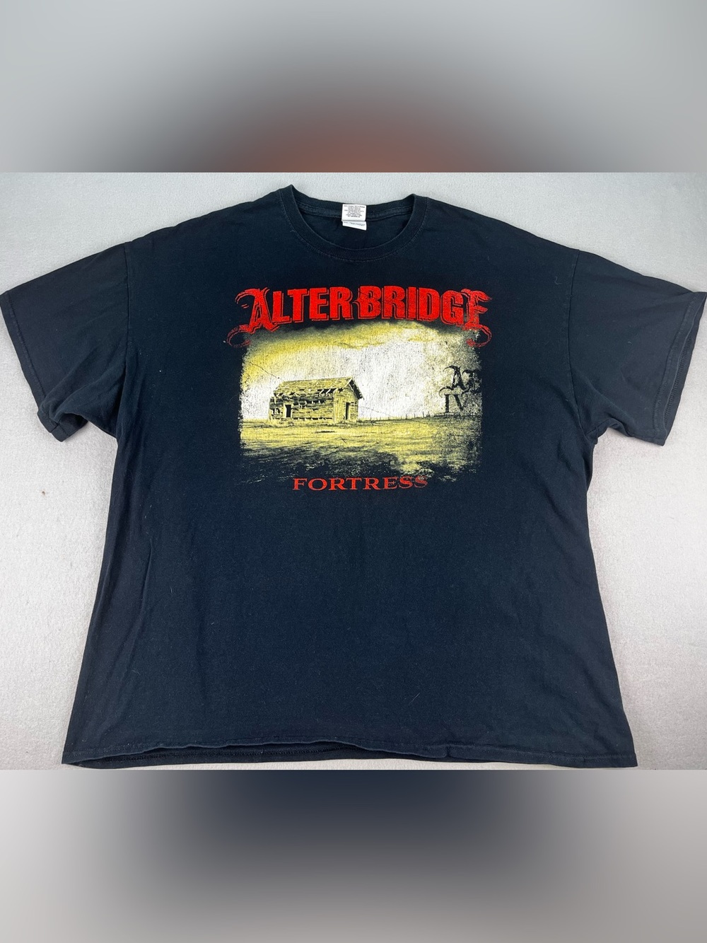 Alter Bridge Fortress 2014 Tour Dates T-Shirt Black XXL